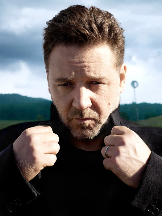 Russell Crowe Overcoat Nature Amazing Portrait Rare Wall Art Print Poster