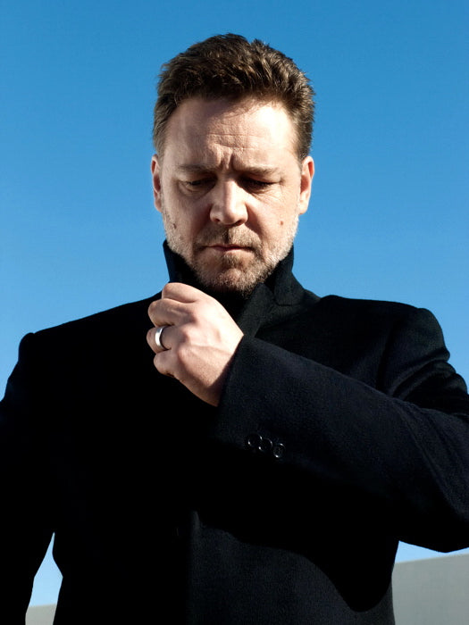 Russell Crowe Overcoat Portrait Handsome Actor Rare Wall Art Print Poster