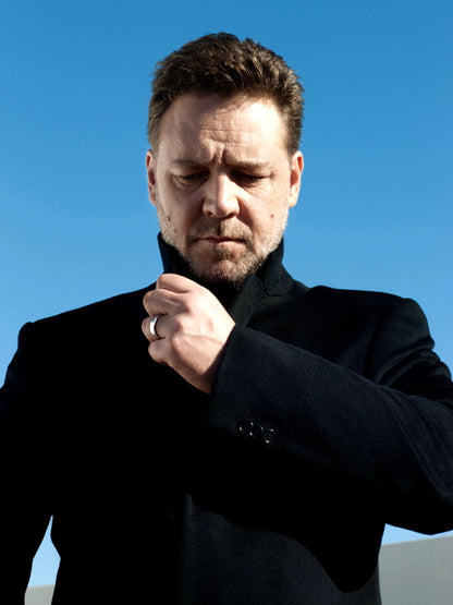 Russell Crowe Overcoat Portrait Handsome Actor Rare Wall Art Print Poster