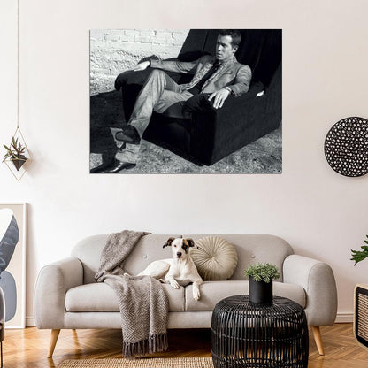 Ryan Reynolds BW Suit Hot Sexy Handsome Elegant Rare Wall Art Print Poster
