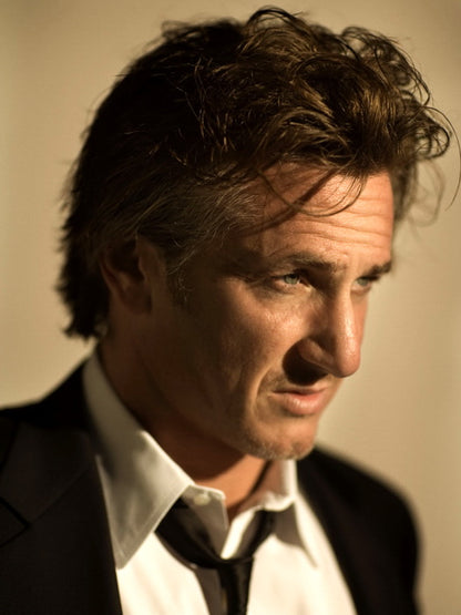 Sean Penn Awesome Portrait Suit Handsome Actor Rare Wall Art Print Poster
