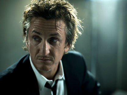 Sean Penn Amazing Portrait Suit Elegant Handsome Rare Wall Art Print Poster
