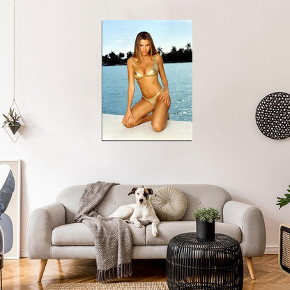 Sofia Vergara Swimsuit Body Young Hot Sexy Actress Wall Art Print Poster