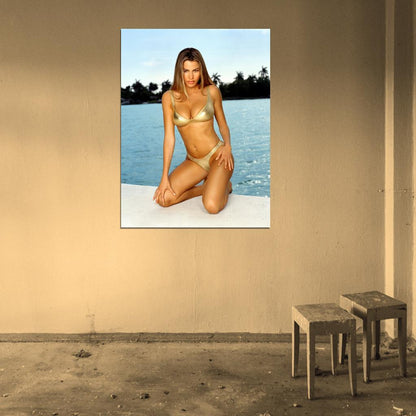 Sofia Vergara Swimsuit Body Young Hot Sexy Actress Wall Art Print Poster