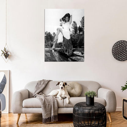 Sophia Loren Dress Legs Feet Hot Sexy Beautiful Rare Wall Art Print Poster