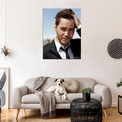 Taylor Kitsch Portrait Suit Hot Sexy Actor Rare Wall Art Print Poster