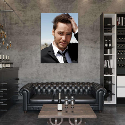 Taylor Kitsch Portrait Suit Hot Sexy Actor Rare Wall Art Print Poster