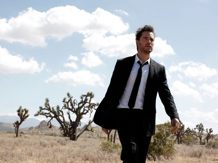 Taylor Kitsch Suit Desert Epic Hot Charming Actor Rare Wall Art Print Poster