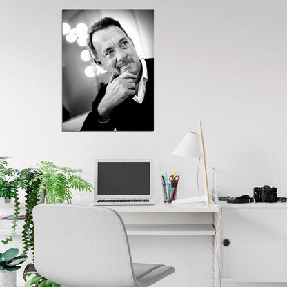 Tom Hanks Brilliant BW Portrait Charming Rare Wall Art Print Poster