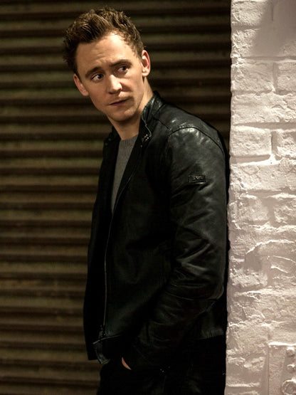 Tom Hiddleston Leather Jacket Hot Handsome Actor Rare Wall Art Print Poster