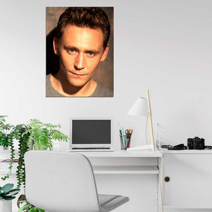 Tom Hiddleston Awesome Portrait Eyes Hot Handsome Rare Wall Art Print Poster