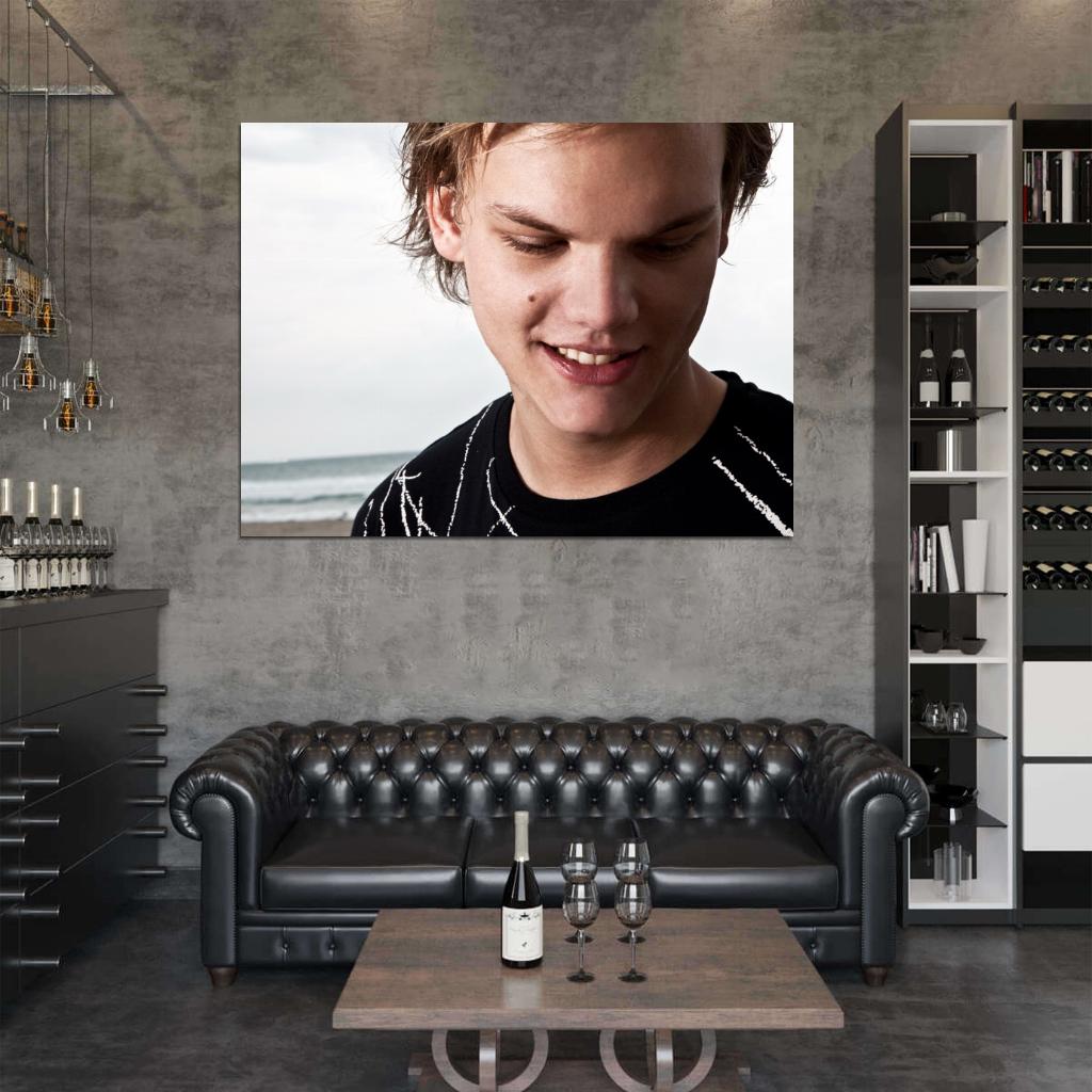 Avicii Amazing Portrait Electronic Dance Music EDM DJ Wall Art Print Poster