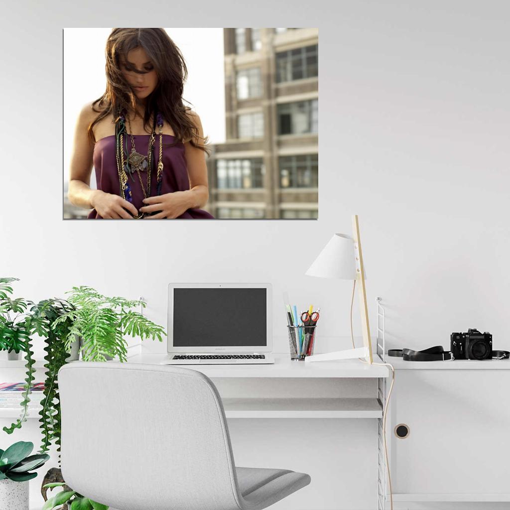 Idina Menzel Dress Hair Beautiful Music Artist Singer Wall Art Print Poster