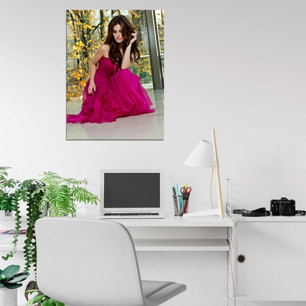Idina Menzel Beautiful Charming Music Artist Singer Wall Art Print Poster