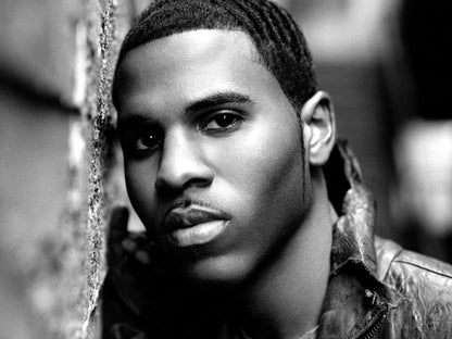 Jason Derulo Unbelievable BW Portrait Handsome Singer Wall Art Print Poster