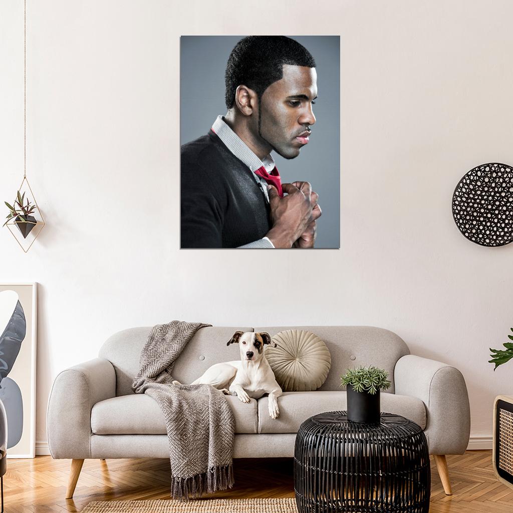 Jason Derulo Awesome Portrait Elegant Handsome Singer Wall Art Print Poster
