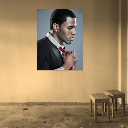 Jason Derulo Awesome Portrait Elegant Handsome Singer Wall Art Print Poster