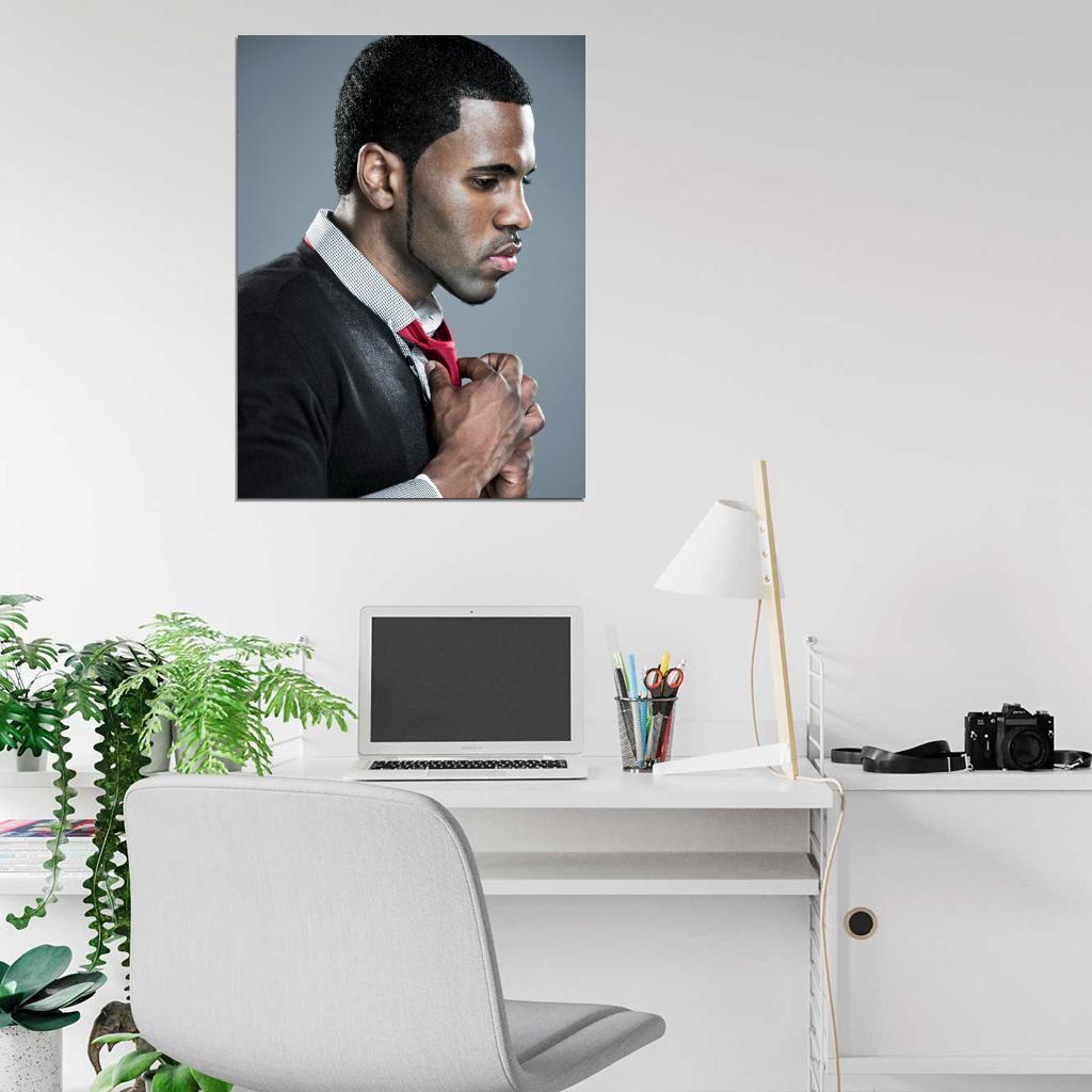 Jason Derulo Awesome Portrait Elegant Handsome Singer Wall Art Print Poster