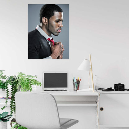 Jason Derulo Awesome Portrait Elegant Handsome Singer Wall Art Print Poster