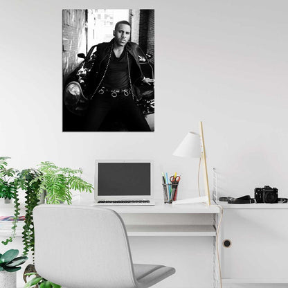 Jason Derulo Leather Jacket Car Amazing Hot Badass Wall Art Print Poster