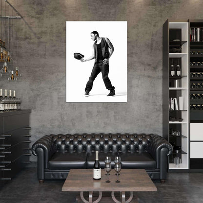 Jason Derulo Amazing BW Dance Music Artist Singer Wall Art Print Poster