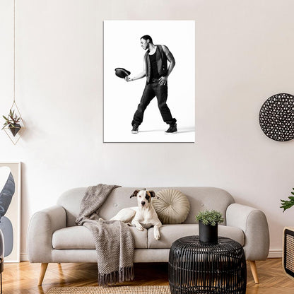 Jason Derulo Amazing BW Dance Music Artist Singer Wall Art Print Poster