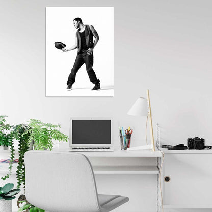 Jason Derulo Amazing BW Dance Music Artist Singer Wall Art Print Poster