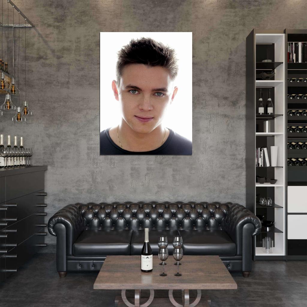 Jesse McCartney Light Awesome Portrait Handsome Singer Wall Art Print Poster