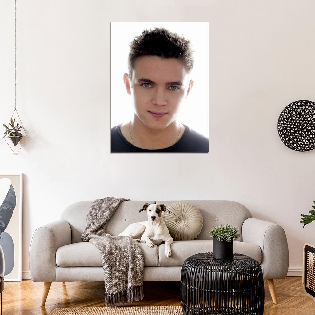 Jesse McCartney Light Awesome Portrait Handsome Singer Wall Art Print Poster