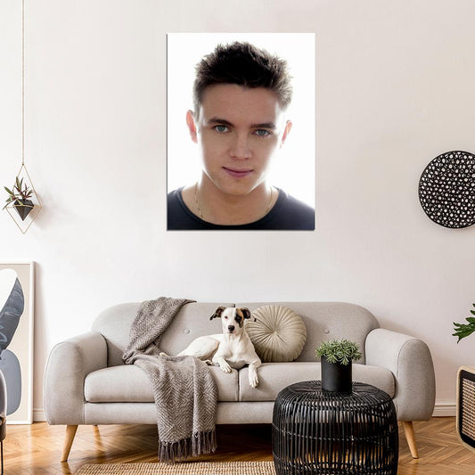 Jesse McCartney Light Awesome Portrait Handsome Singer Wall Art Print Poster