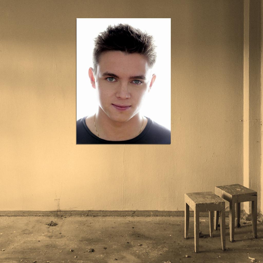 Jesse McCartney Light Awesome Portrait Handsome Singer Wall Art Print Poster
