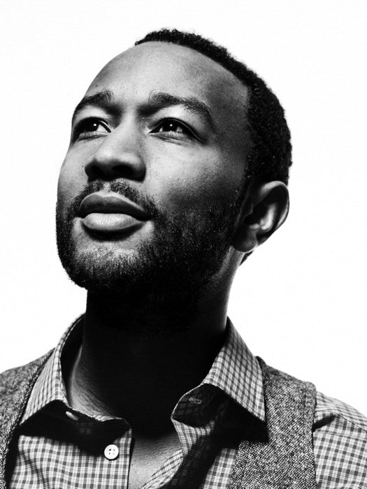 John Legend Amazing BW Portrait Handsome Music Wall Art Print Poster