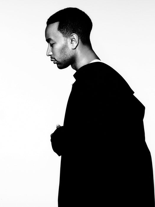 John Legend Cloak Amazing BW Music Artist Singer Wall Art Print Poster