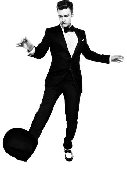 Justin Timberlake Dance Hat Suit Hot Elegant Handsome Wall Art Print Poster