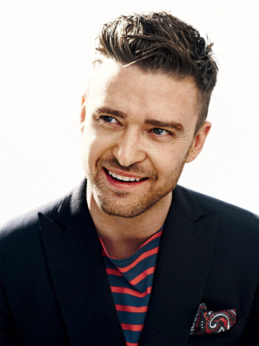 Justin Timberlake Smile Amazing Portrait Handsome Wall Art Print Poster