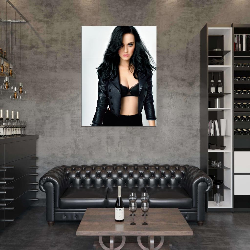 Katy Perry Bra Cleavage Awesome Portrait Hot Sexy Wall Art Print Poster
