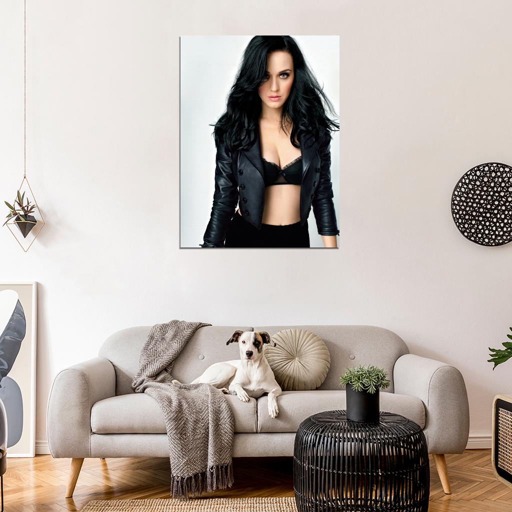 Katy Perry Bra Cleavage Awesome Portrait Hot Sexy Wall Art Print Poster