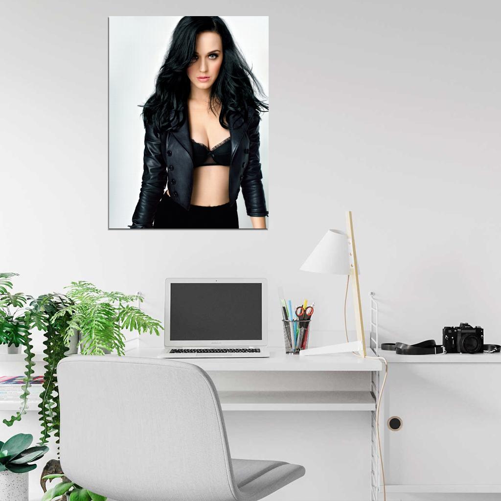 Katy Perry Bra Cleavage Awesome Portrait Hot Sexy Wall Art Print Poster