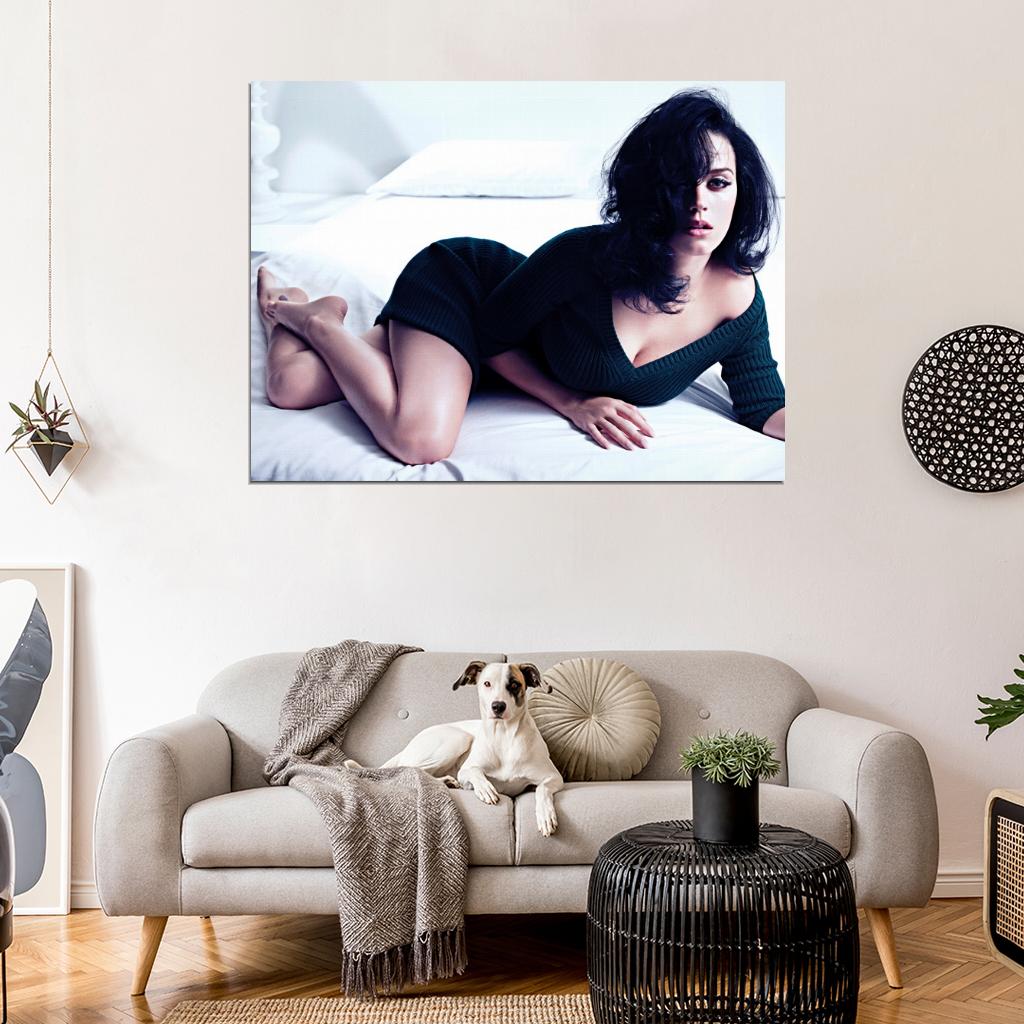 Katy Perry Cleavage Legs Awesome Hot Sexy Seductive Wall Art Print Poster