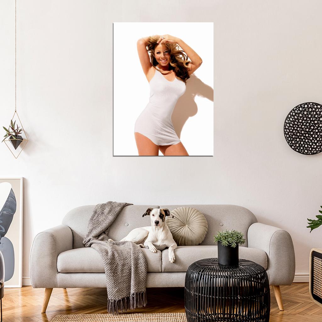 Mariah Carey Curves Body Beautiful Hot Sexy Singer Wall Art Print Poster