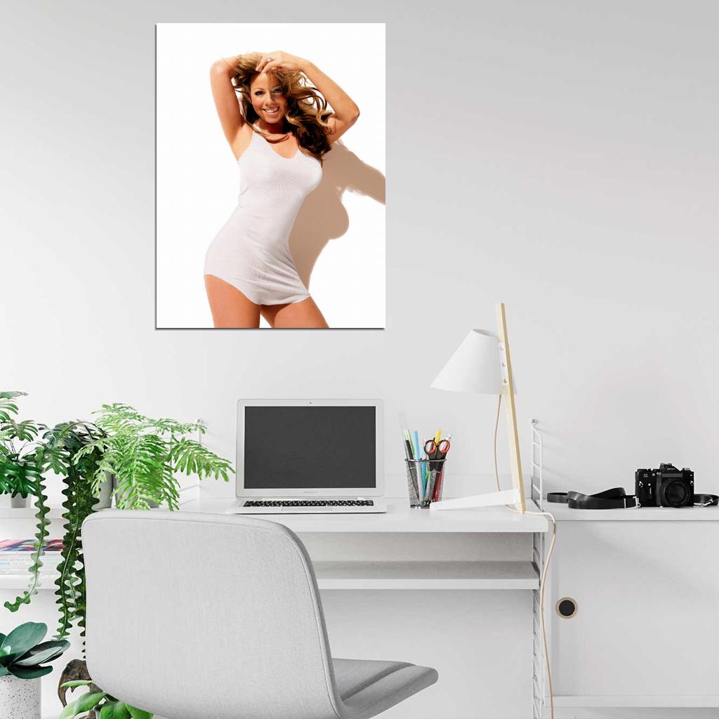 Mariah Carey Curves Body Beautiful Hot Sexy Singer Wall Art Print Poster