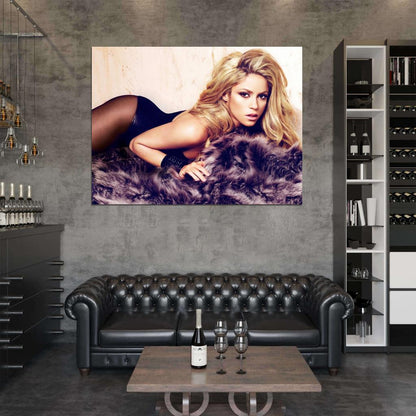 Shakira Sexy Beautiful Hot Music Artist Singer Wall Art Print Poster
