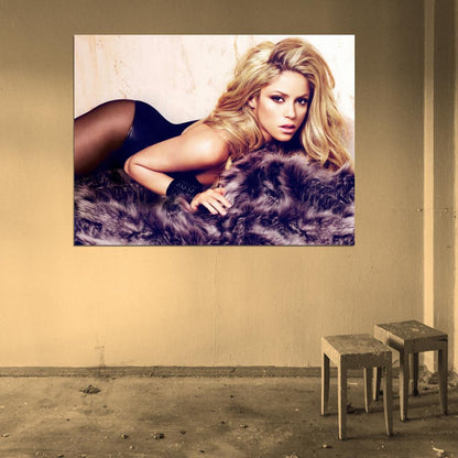Shakira Sexy Beautiful Hot Music Artist Singer Wall Art Print Poster