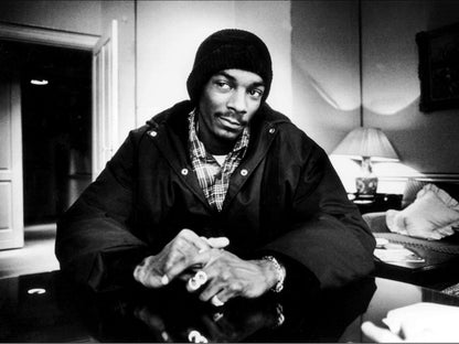 Snoop Dogg BW Rare Young Gangsta Rap Hip Hop Music Wall Art Print Poster