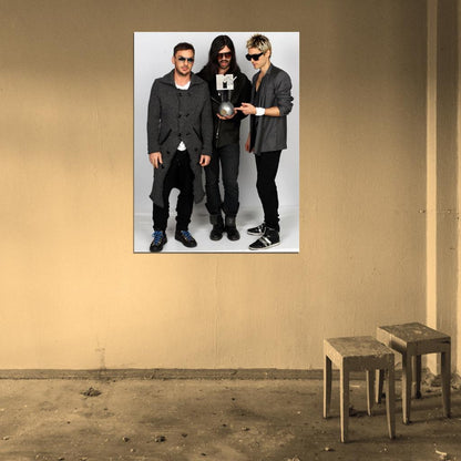 30 Seconds to Mars Jared Shannon Leto Tomo Award Band Wall Art Print Poster