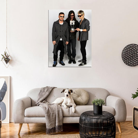 30 Seconds to Mars Jared Shannon Leto Tomo Award Band Wall Art Print Poster