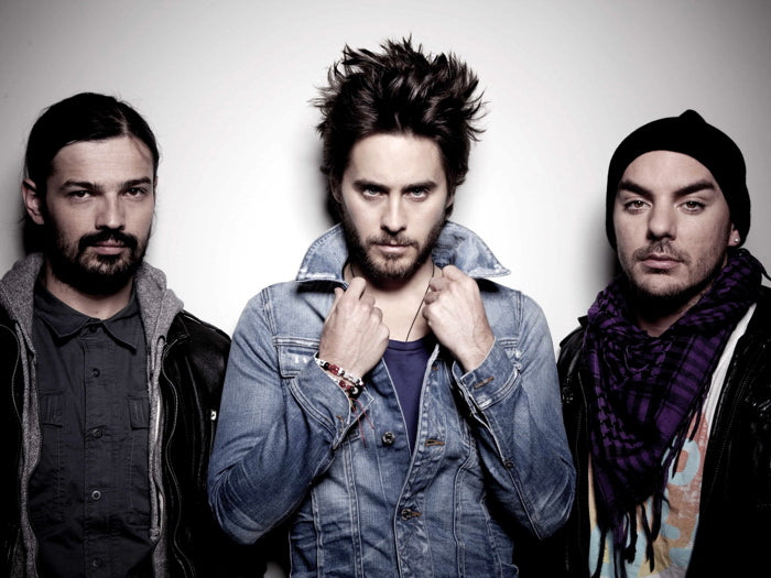 30 Seconds to Mars Jared Shannon Leto Tomo Milicevic Wall Art Print Poster