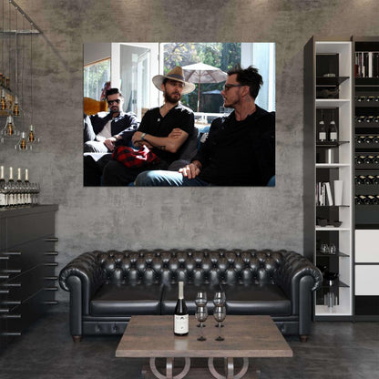 30 Seconds to Mars Jared Shannon Leto Tomo Milicevic Wall Art Print Poster