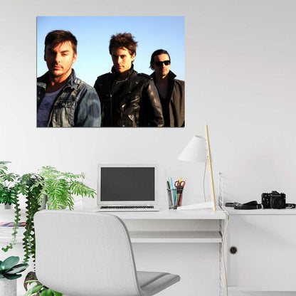 30 Seconds to Mars Jared Shannon Tomo Rare Rock Band Wall Art Print Poster