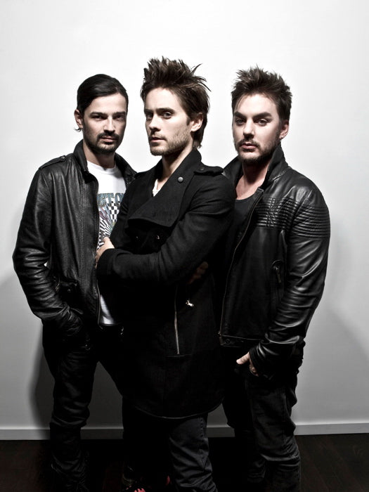 30 Seconds to Mars Jared Shannon Leto Tomo Rock Band Wall Art Print Poster